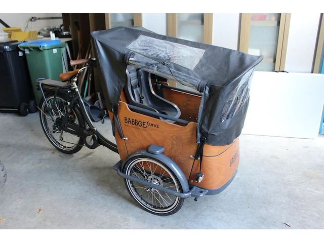 Electrische bakfiets babboe. let op! storing tussen accu en fiets. - afbeelding 1 van  7