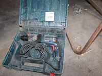 Electrische boorhamer bosch in kunststof koffer. - afbeelding 1 van  2