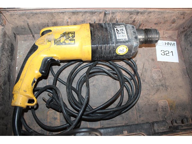 Electrische boorhamer dewalt in koffer. - afbeelding 2 van  2