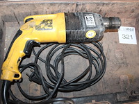 Electrische boorhamer dewalt in koffer. - afbeelding 2 van  2