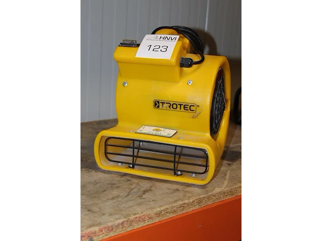 Electrische bouwdroger/ventilator trotec type tfv10s. - afbeelding 2 van  2