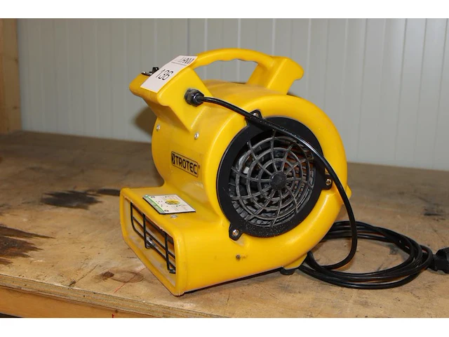 Electrische bouwdroger/ventilator trotec type tfv10s. - afbeelding 1 van  2