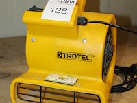 Electrische bouwdroger/ventilator trotec type tfv10s. - afbeelding 2 van  2