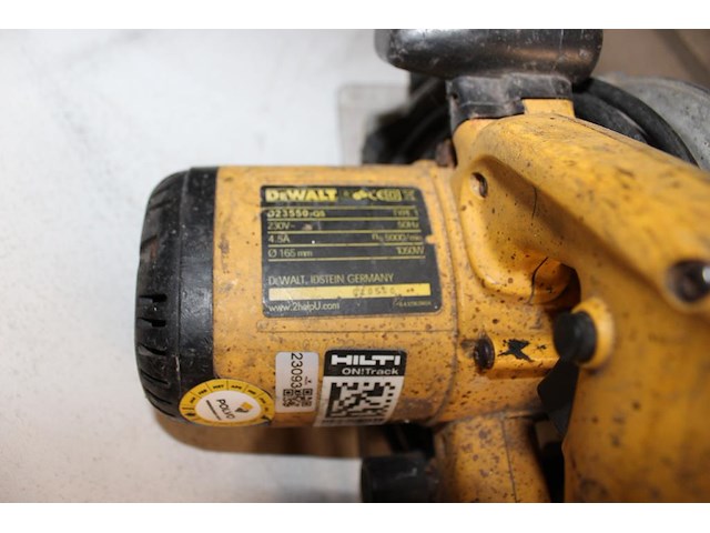 Electrische cirkelzaag dewalt. - afbeelding 3 van  3