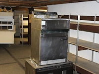 Electrische dubbele friteuse parry, 380 volt. afmeting 60 x 62 x 104 cm. - afbeelding 1 van  2