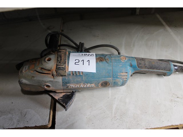 Electrische haakse slijptol makita. - afbeelding 1 van  2