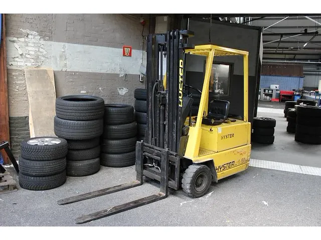 Electrische heftruck hyster type a1.50xl, maximale hefhoogte 330 cm, maximale draaglast 1430 kg. bouwjaar 1... - afbeelding 1 van  4