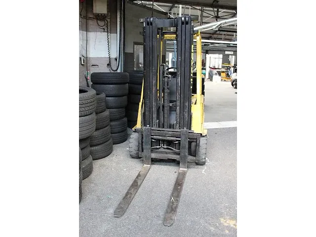 Electrische heftruck hyster type a1.50xl, maximale hefhoogte 330 cm, maximale draaglast 1430 kg. bouwjaar 1... - afbeelding 2 van  4