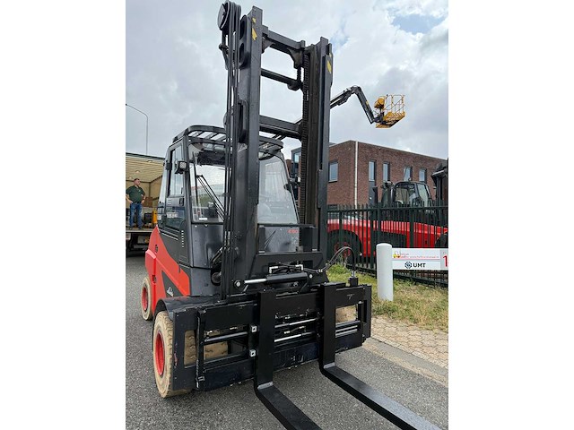 Electrische linde e80-01/900 accu 2020 - 4.5m vorkversteller, side-shift - vorkheftruck bj 2017 - afbeelding 10 van  28