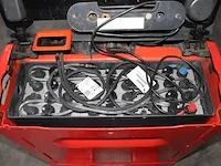 Electrische palletwagen linde type t8 met lader. afgelezen urenstand 1005 uur. vermoedelijk bouwjaar 2015.... - afbeelding 4 van  5