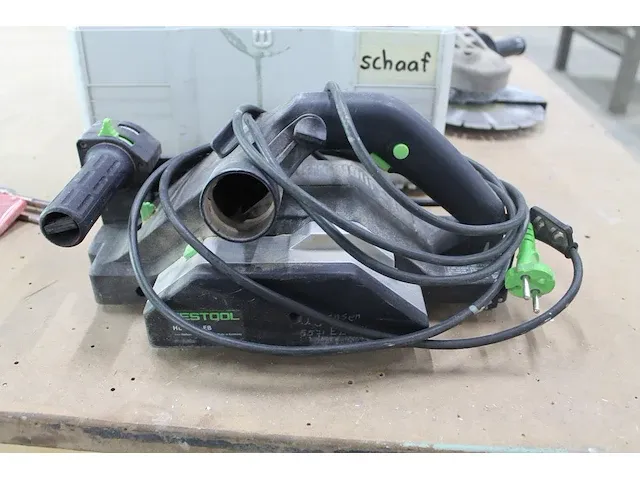 Electrische schaafmachine festool hl850eb in kunststofkoffer. - afbeelding 1 van  1