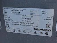 Electrische shovel giant w23 g2200e x-tra met jungheinrich 48v lib 520 s met 520ah en sharp acculader. - afbeelding 10 van  14