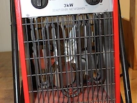 Electrische ventilatorkachel kelfort max 3kw. - afbeelding 3 van  3