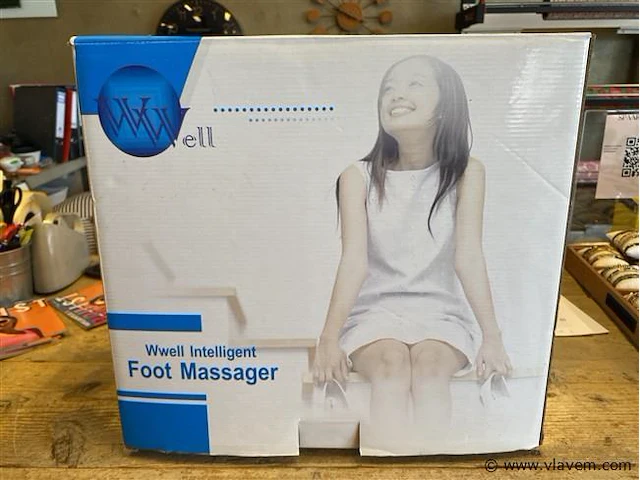 Electrische voetmassage wwell intelligent kd-6041 - afbeelding 2 van  2