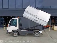 Electro voertuig spykstaal, kipper veegvuilopbouw, bouwjaar 2010 - afbeelding 18 van  31