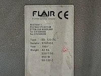 Electrode droogkast, flair, ed-120-tc, 1997 - afbeelding 2 van  10