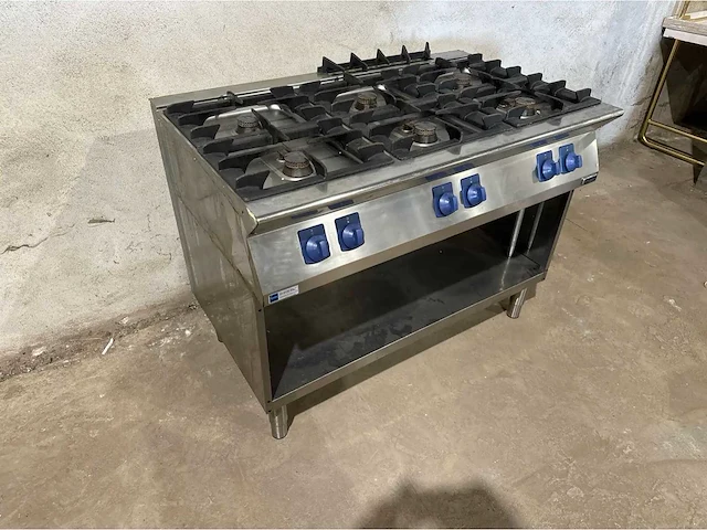 Electrolux - 700xp - 6-pits gasfornuis - afbeelding 3 van  6