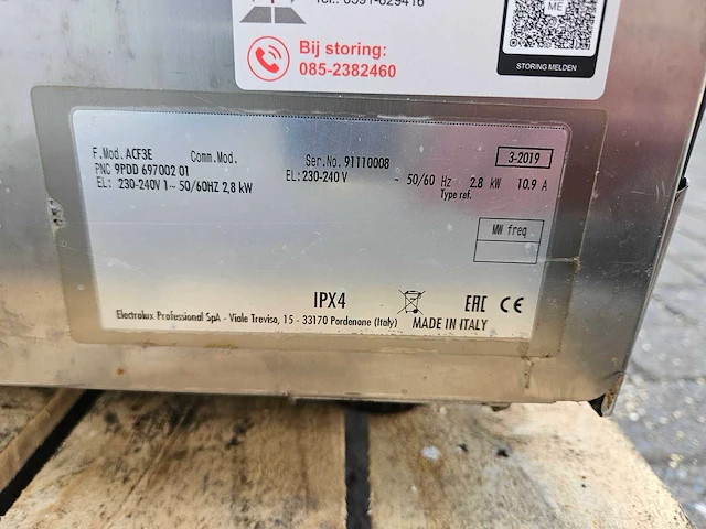 Electrolux - acf3e - oven - afbeelding 5 van  5