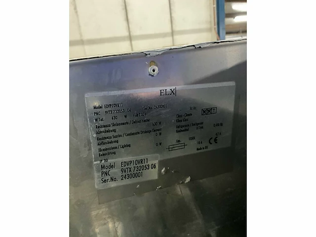 Electrolux - edvp10vr11- rvs inrijkoeling - afbeelding 9 van  9