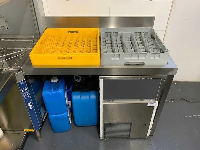 Electrolux - hht8 - korvenvaatwasmachine met aan en afvoertafel - afbeelding 5 van  16