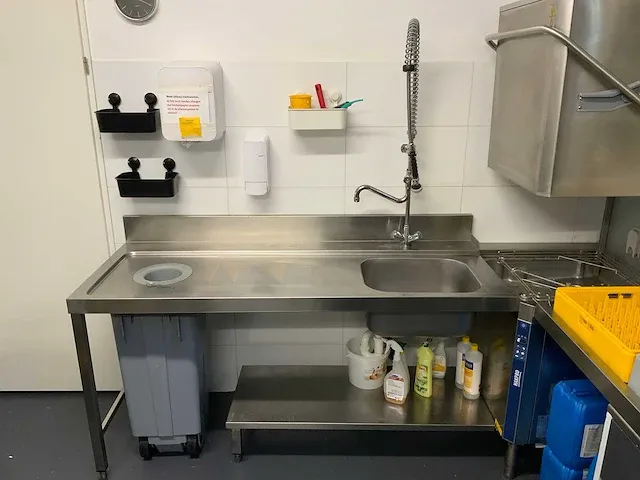 Electrolux - hht8 - korvenvaatwasmachine met aan en afvoertafel - afbeelding 14 van  16