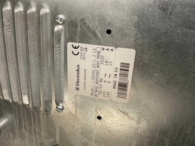 Electrolux - libero dz/l 2 ce - 2-pits inductie kookplaat - afbeelding 2 van  2