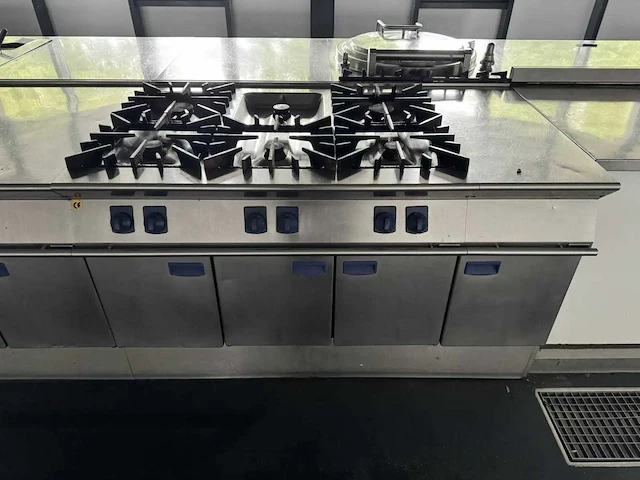 Electrolux - qc/g3 - 6-pits gasfornuis - afbeelding 2 van  7