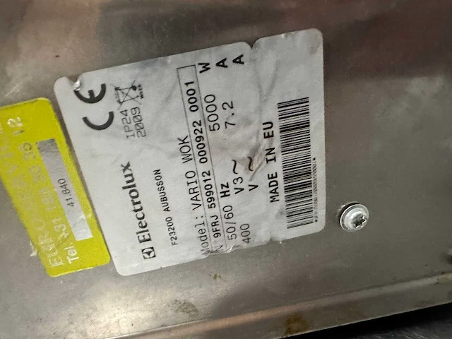 Electrolux - vario - inductie wok - afbeelding 2 van  5