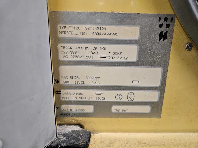 Electrolux - wasmachine - afbeelding 5 van  5