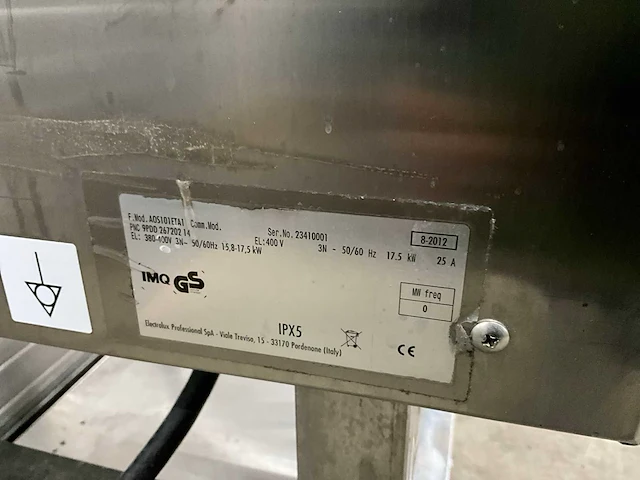 Electrolux a0s101eta1 combisteamer - afbeelding 2 van  10