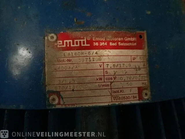 Electromotor emod - afbeelding 4 van  6
