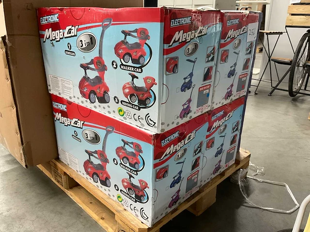 Electronic kinder loopwagen (6x) - afbeelding 3 van  9