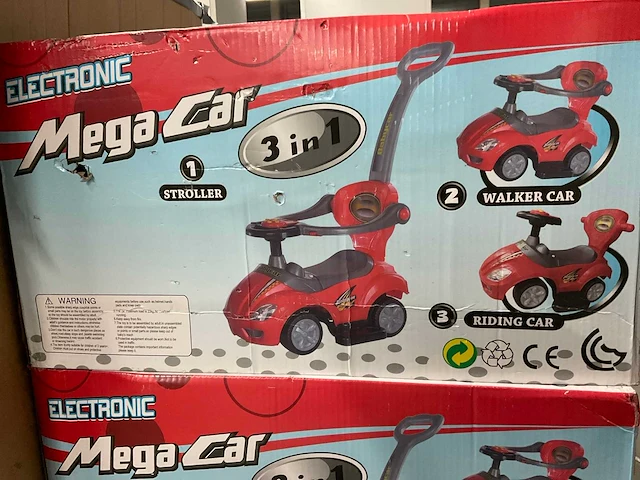 Electronic kinder loopwagen (6x) - afbeelding 5 van  9
