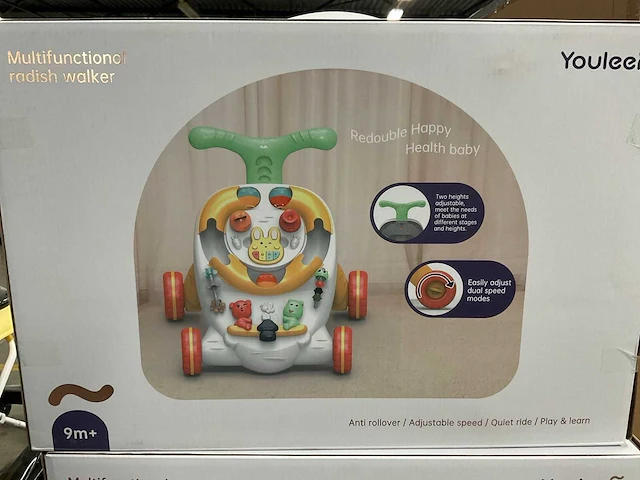 Electronic kinder loopwagen (6x) - afbeelding 8 van  9