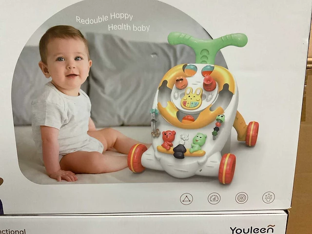 Electronic kinder loopwagen (6x) - afbeelding 9 van  9