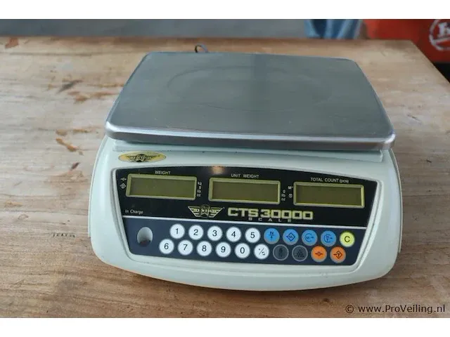 Electronic precision weegschaal cts 30000 - afbeelding 1 van  5