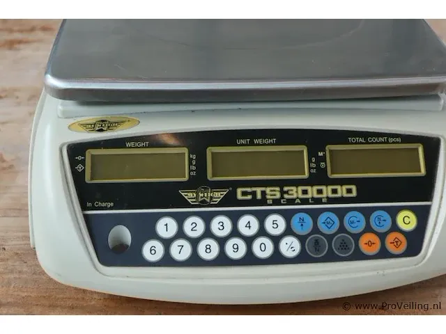 Electronic precision weegschaal cts 30000 - afbeelding 3 van  5