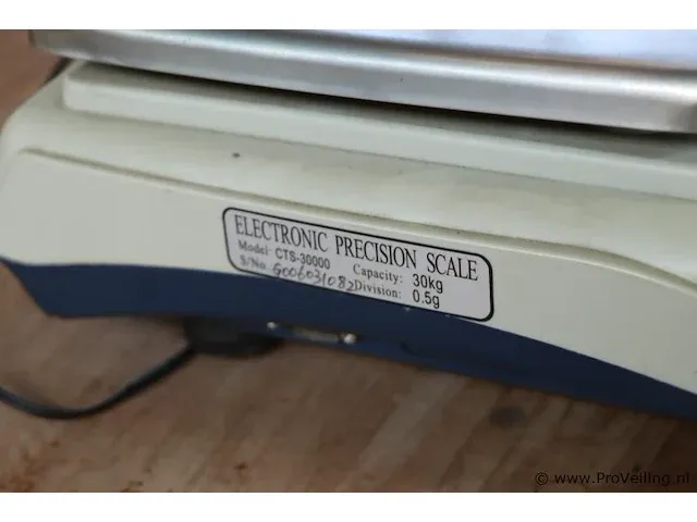 Electronic precision weegschaal cts 30000 - afbeelding 5 van  5