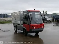 Electrovoertuig spijkstaal, 1000 lwb 225 ah pakket, kipper gaasrekken, bouwjaar 2021 - afbeelding 10 van  36
