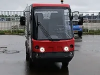 Electrovoertuig spijkstaal, 1000 lwb 225 ah pakket, kipper gaasrekken, bouwjaar 2021 - afbeelding 12 van  36