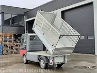 Electrovoertuig spijkstaal, 1000 lwb 225 ah pakket, kipper gaasrekken, bouwjaar 2021 - afbeelding 22 van  36