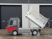 Electrovoertuig spijkstaal, 1000 lwb 225 ah pakket, kipper gaasrekken, bouwjaar 2021 - afbeelding 25 van  36