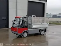 Electrovoertuig spijkstaal, 1000 lwb 225 ah pakket, kipper gaasrekken, bouwjaar 2021 - afbeelding 2 van  36