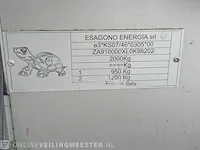 Electrovoertuig spijkstaal, 1000 lwb 225 ah pakket, kipper gaasrekken, bouwjaar 2021 - afbeelding 32 van  36