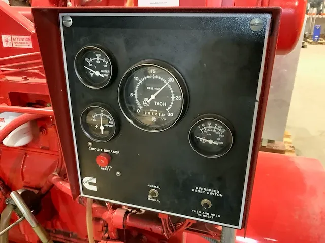 Eledyne efp12 nfpa “cummins” aangedreven brandbluspomp - afbeelding 9 van  28