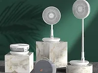 Elegear qz-011 accu staande opvouwbare ventilator - afbeelding 1 van  6