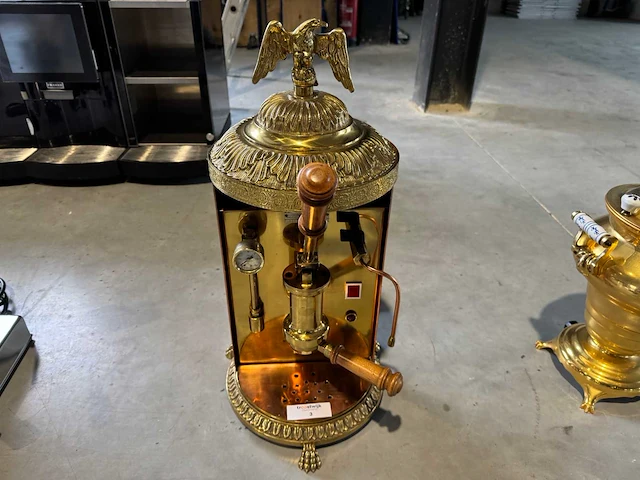 Elektra - super casa a leva - vintage espressomachine - afbeelding 1 van  6