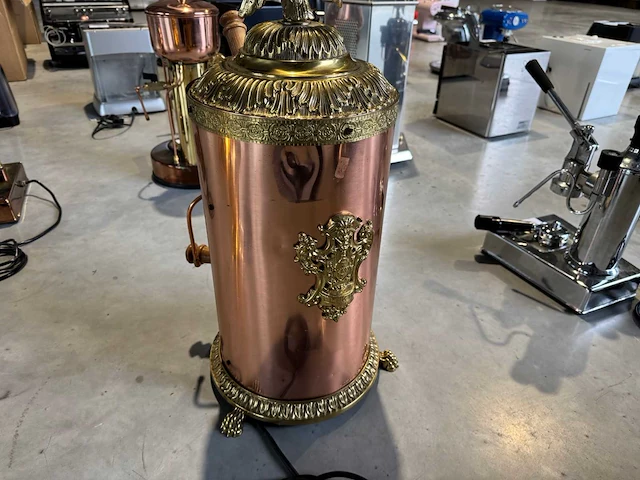 Elektra - super casa a leva - vintage espressomachine - afbeelding 3 van  6