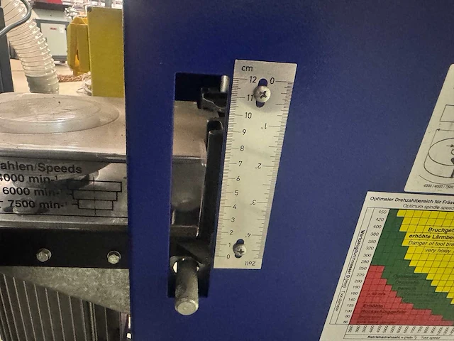 Elektra beckum - 2001 - tf 100 - verticale freesmachine - afbeelding 6 van  8