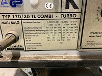 Elektra beckum 170/30 tl combi turbo mig/mag lasapparaat - afbeelding 4 van  4